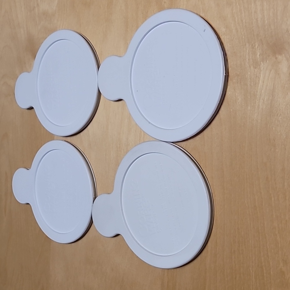 CorningWare White Round Lid Grab It P150 CPC